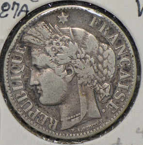 France 1887 2 Francs  290630 combine shipping