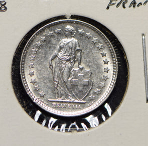 Switzerland 1928 1/2 Franc  191743 combine shipping