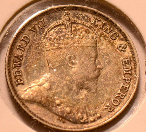 C0053 Ceylon 1908  10 Cents   combine shipping