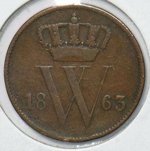 Netherlands 1863 Cent  291291 combine shipping
