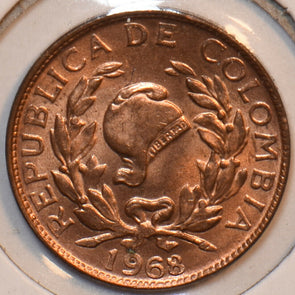Colombia 1968 Centavo 196154 combine shipping