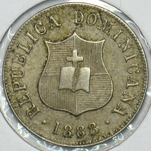Dominican Republic 1888 2 1/2 Centavos 297607 combine shipping