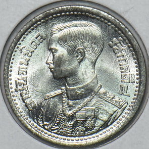 Thailand/Siam 1946 BE 2489 25 Satang Porpoise animal 194986 combine shipping