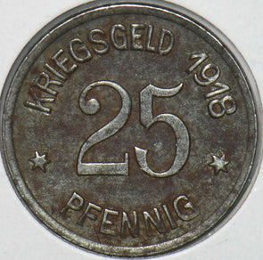 Germany 1918 25 Pfennig Notgeld 296453 combine shipping