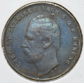 Sweden 1872 Ore 192668 combine shipping