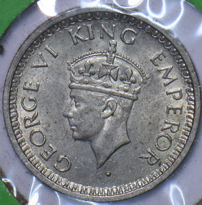 British India 1944 1/4 Rupee 151269 combine shipping