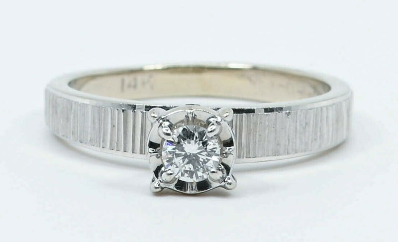14k Gold Diamond Ring RG0040