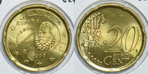 Spain 1999 20 Cents 904729 combine shipping