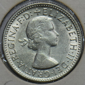 Australia 1957 Shilling Merino ram animal 902611 combine shipping