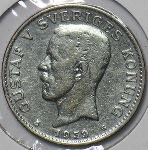 Sweden 1939 Krona 150653 combine shipping