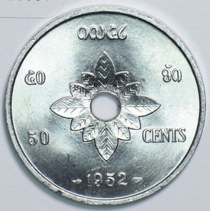 Laos 1952 50 Cents 299001 combine shipping