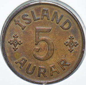 Iceland 1942 5 Aurar 902047 combine shipping