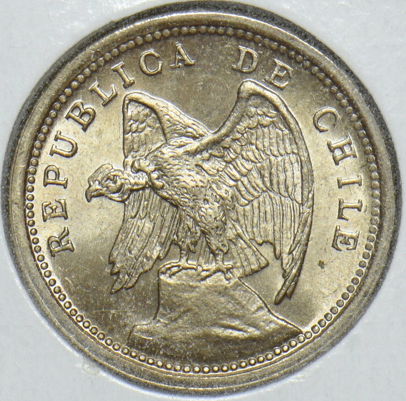 Chile 1940 10 Centavos Condor animal 291205 combine shipping