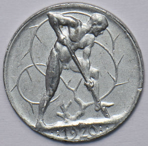 Germany 1920 10 Pfennig naked man 296161 combine shipping