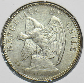 Chile 1920 20 Centavos Condor animal 197171 combine shipping
