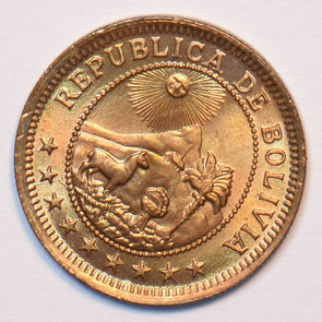 Bolivia 1951 Boliviano 295607 combine shipping