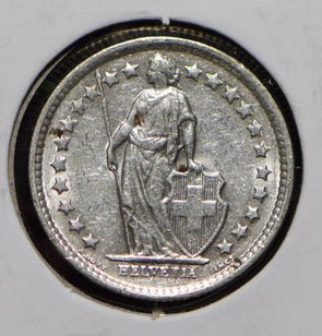 Switzerland 1963 1/2 Franc  191098 combine shipping