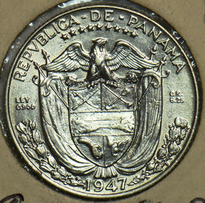 Panama 1947 1/4 Balboa 240740 combine shipping