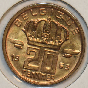 Belgium 1963 20 Centimes 152023 combine shipping