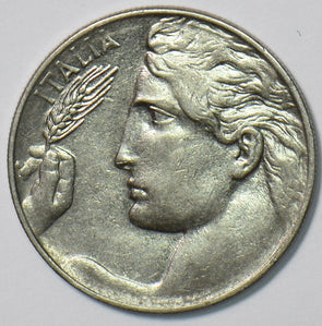 Italy 1914 R 20 Centesimi naked woman 295369 combine shipping