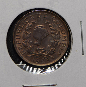Colombia 1943 5 Centavos  290287 combine shipping