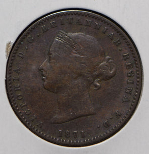 Jersey 1871 1/26 Shilling Lion animal  190581 combine shipping