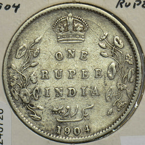 British India 1904 Rupee 240720 combine shipping