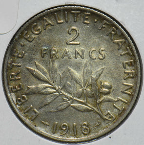 France 1918 2 Francs 292465 combine shipping
