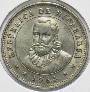 Nicaragua 1964 25 Centavos 192304 combine shipping