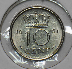 Netherlands 1961 10 Cents 903573 combine shipping