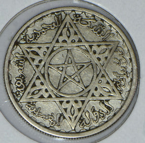 Morocco 1953 AH 1372 100 Francs 191673 combine shipping