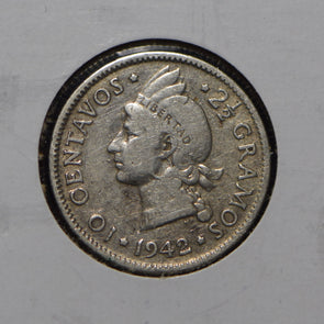 Dominican Republic 1942 10 Centavos  900769 combine shipping