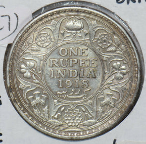 India British 1918 C Rupee 295750 combine shipping