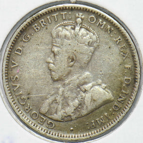 Australia 1926 Georgivs V Shilling Kangaroo animal Ostrich Fine 901968 combine s