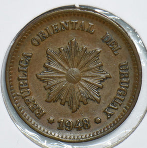 Uruguay 1948 2 Centesimos 298951 combine shipping