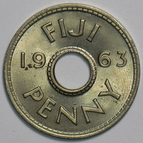 Fiji 1963 Penny 298277 combine shipping
