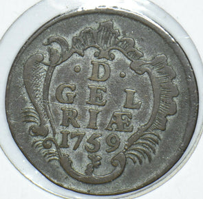 Netherlands 1759 Duit 291597 combine shipping