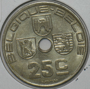 Belgium 1939 25 Centimes 297314 combine shipping