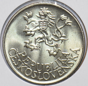 Czechoslovakia 1955 25 Korun Lion animal 293591 combine shipping