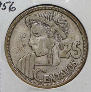 Guatemala 1956 25 Centavos  290191 combine shipping