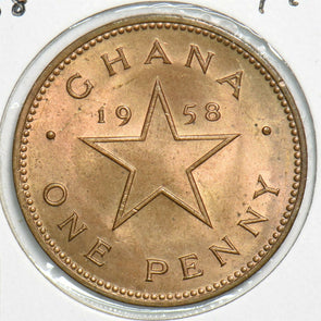 Ghana 1958 Penny 298420 combine shipping