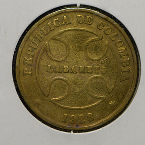 Colombia 1928 50 Centavos  290302 combine shipping