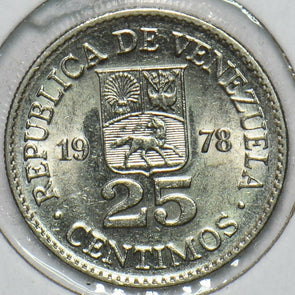 Venezuela 1978 25 Centimos 152692 combine shipping