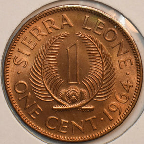 Sierra Leone 1964 Cent 190671 combine shipping