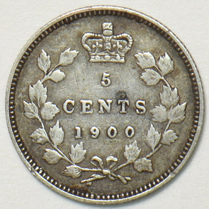 Canada 1900 5 Cents 150710 combine shipping