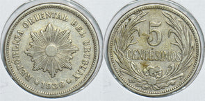 Uruguay 1936 5 Centesimos 241063 combine shipping