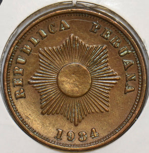 Peru 1934 2 Centavos 296892 combine shipping
