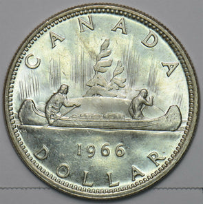 Canada 1966 Dollar 240380 combine shipping