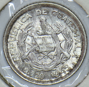 Guatemala 1945 Y-99 5 Centavos Bird Quetzal animal  290418 combine shipping