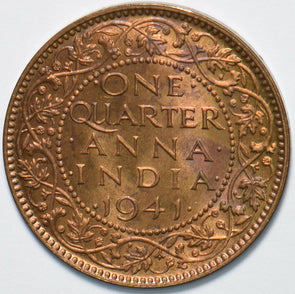 British India 1941 1/4 Anna 192876 combine shipping